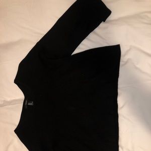 Forever 21 black sweater